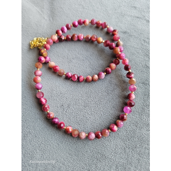 Naszyjnik z tygrysiego oka